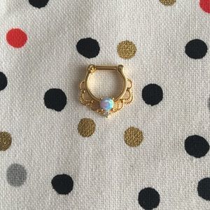 gold opal septum